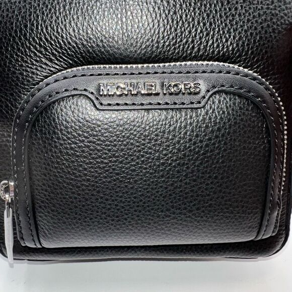 Michael Kors Jaycee Extra-Small Pebbled Leather Convertible Backpack - Picture 2 of 13